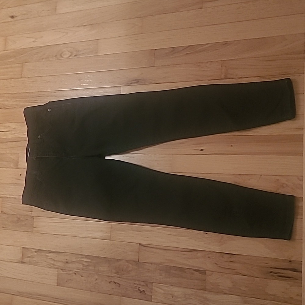 Kirkland size 6 high-rise skinny fit black jeans